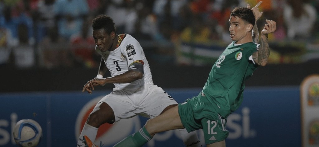 Ghana's Asamoah Gyan strikes late to give his side victory over Algeria |  Africa Cup of Nations 2015 | The Guardian